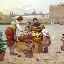 Схема вышивки «Дети Венеции 2»