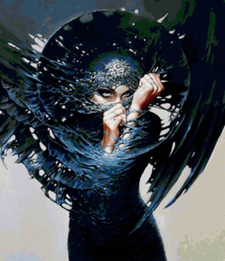 Красота женщины - девушка, красота женщины, карол бак, женщина, картина, портрет - предпросмотр