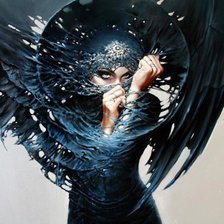 Схема вышивки «Красота женщины»