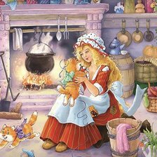 Схема вышивки «золушка»