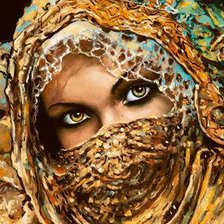 Схема вышивки «Красота женщины»