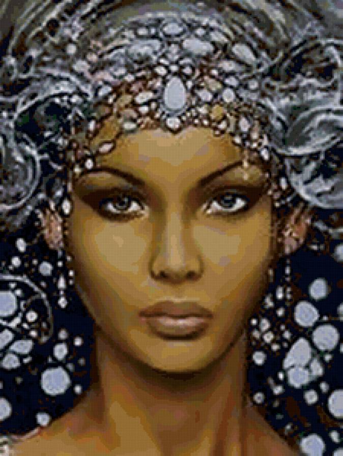 Красота женщины - картина, девушка, портрет, карол бак, женщина, красота женщины - предпросмотр