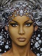 Схема вышивки «Красота женщины»