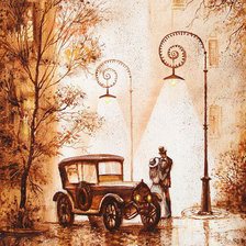 Схема вышивки «Красивое прошлое»