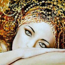 Схема вышивки «Красота женщины»