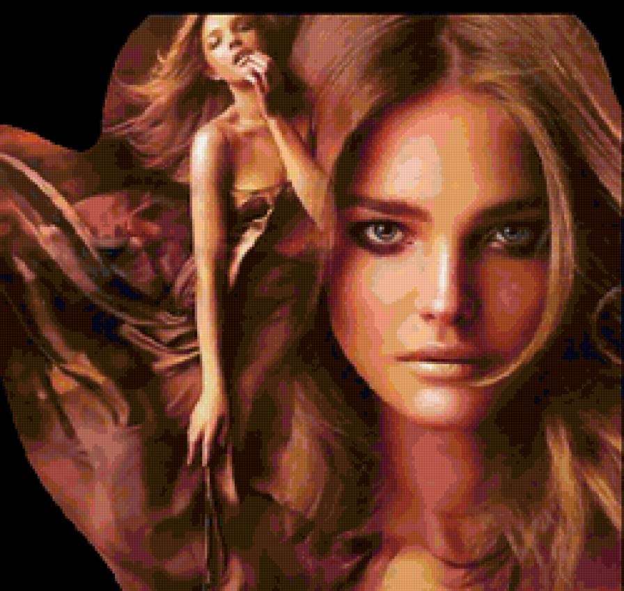 портрет - красиво, нежность, девушка, портрет - предпросмотр