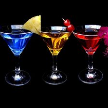 Схема вышивки «коктейли»