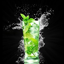 Схема вышивки «мохито»