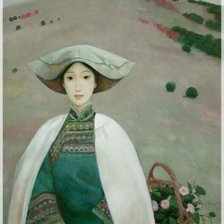 Схема вышивки «girl»