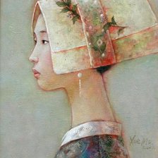 Схема вышивки «girl»