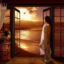 Схема вышивки «Закат»