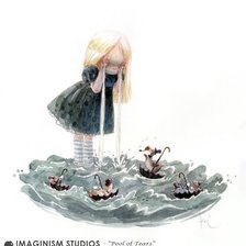 Схема вышивки «алиса в стране чудес»