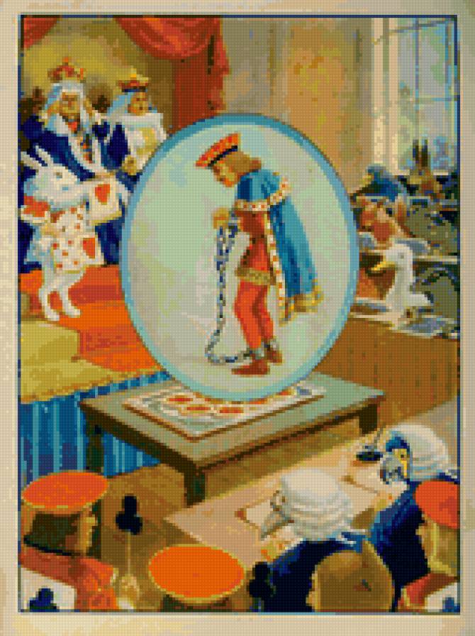 королевский суд - алиса в стране чудес - предпросмотр