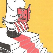 Схема вышивки «муми-мама»