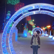 Схема вышивки «зима»