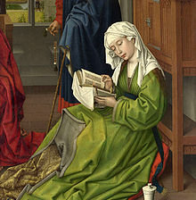 Схема вышивки «читающая девушка»