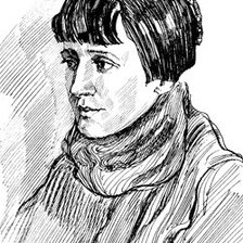 Схема вышивки «Анна Ахматова»