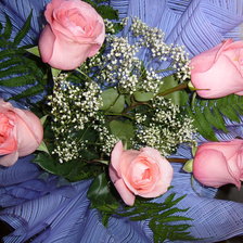 Схема вышивки «Розы»