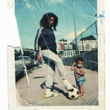 Схема вышивки «Боб Марли и сын»