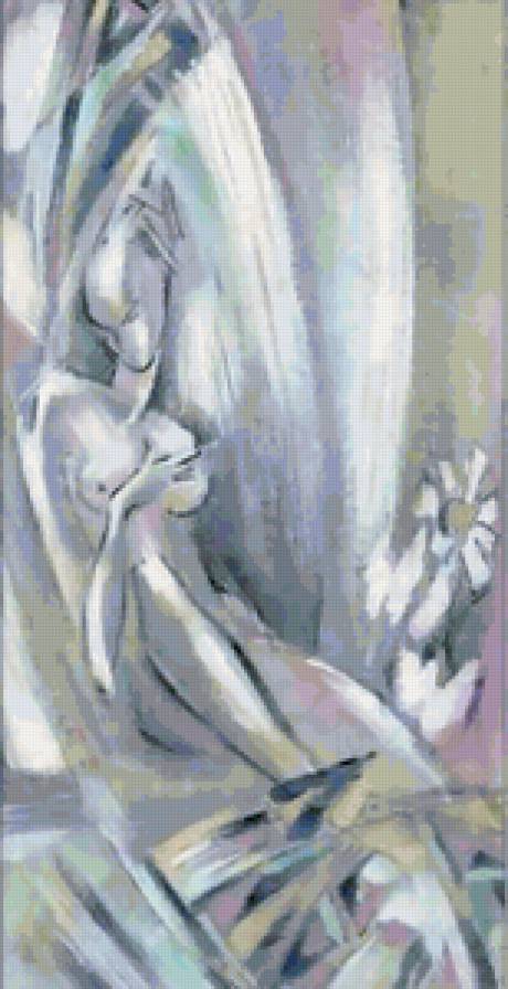 диптих" Адам и Ева"-Ева - предпросмотр