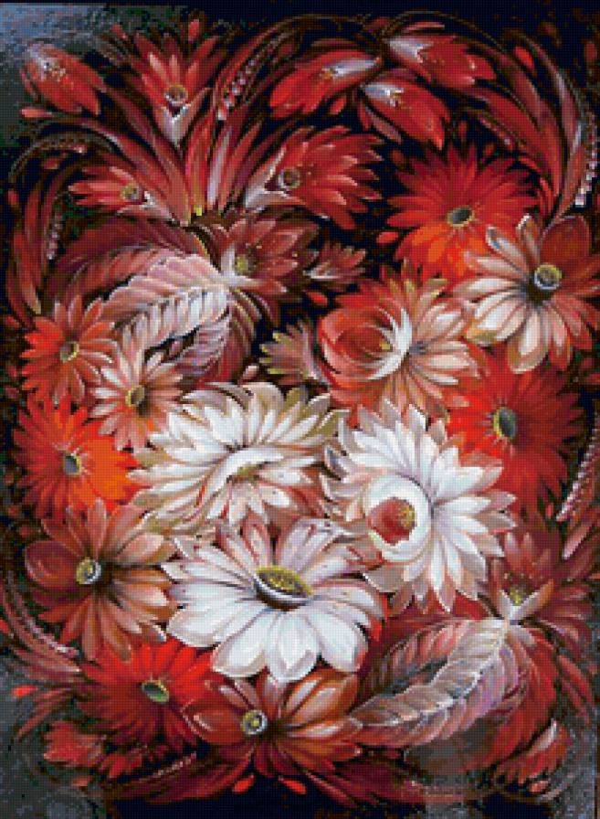 цветочная композиция - предпросмотр