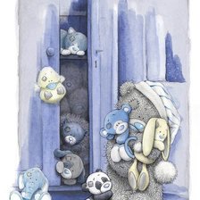 Схема вышивки «Тедди»