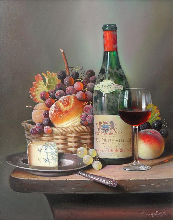 вино - картина - оригинал