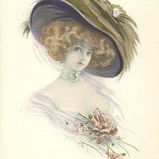 Схема вышивки «портрет»