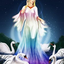 Схема вышивки «фея»