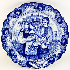 Схема вышивки «Апрель»