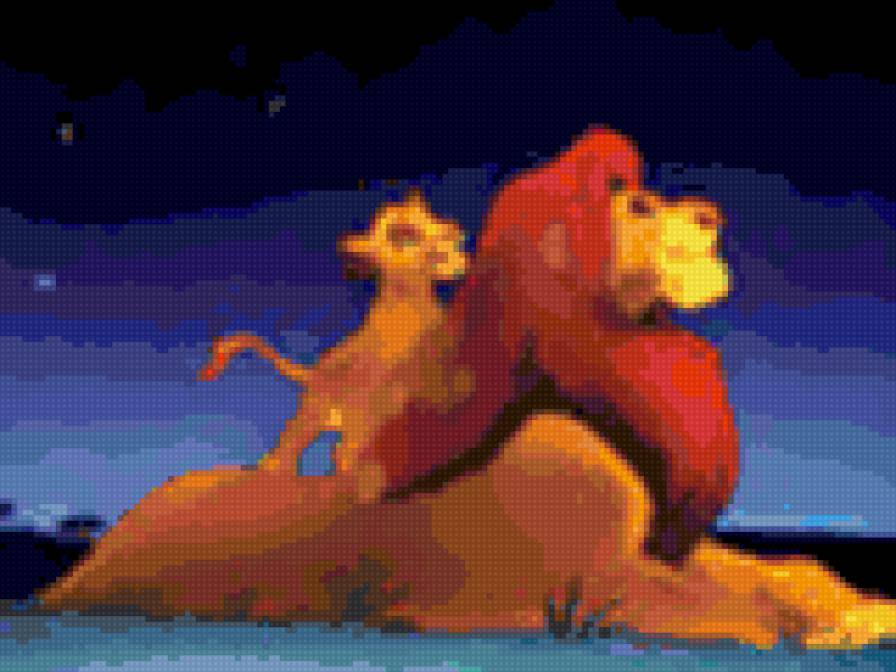 король лев - король лев, мультики, львы - предпросмотр