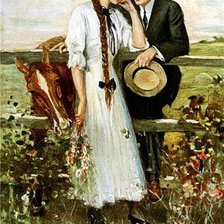 Схема вышивки «Серия "Двое"»