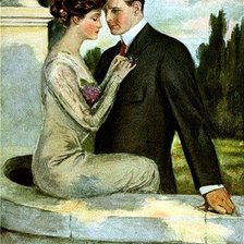 Схема вышивки «Серия "Двое"»