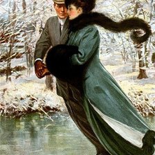 Схема вышивки «Серия "Двое"»