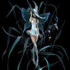 Схема вышивки «фея»