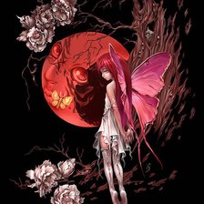 Схема вышивки «фея»