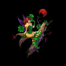 Схема вышивки «фея»