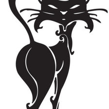 Схема вышивки «Кошечка»