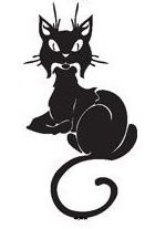 Схема вышивки «Кошечка»