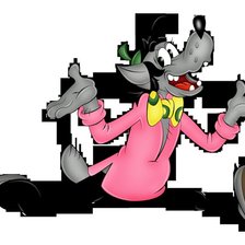 Схема вышивки «волк»