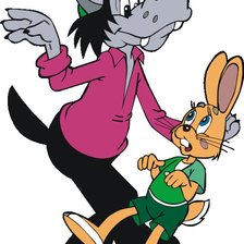 Схема вышивки «ну погоди»