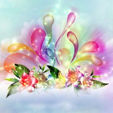 Схема вышивки «абстракция»