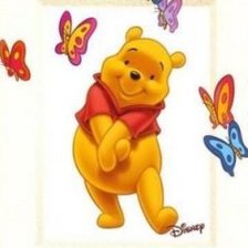 Схема вышивки «Винни пух»