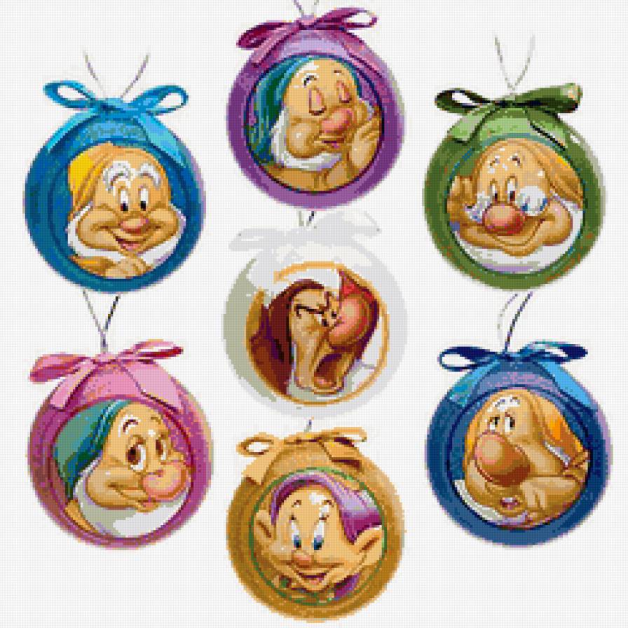 Гномики - открытка, мультяшки, гномики - предпросмотр