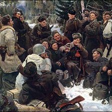 Схема вышивки «Отдых после боя»