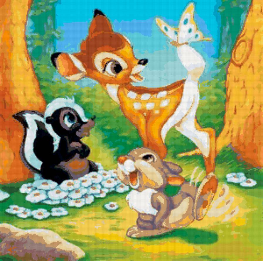 бемби мульт цветочек заяц - бемби мульт цветочек заяц - предпросмотр