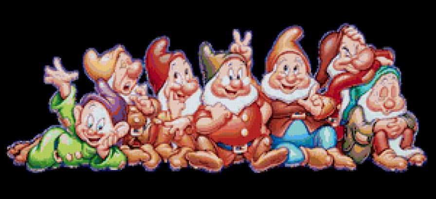 7 гномов - мультфильм, гномы - предпросмотр