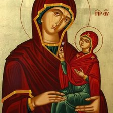 Схема вышивки «иконы»