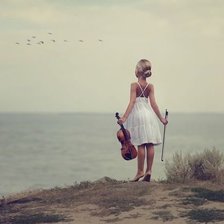 Схема вышивки «девочка»