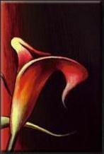 Схема вышивки «триптих калла часть5»